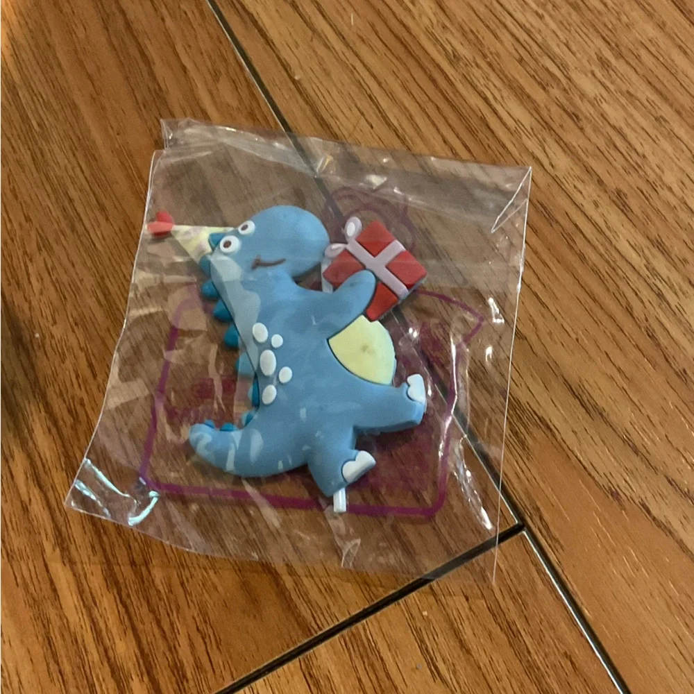 Blue Dinosaur Cake Topper